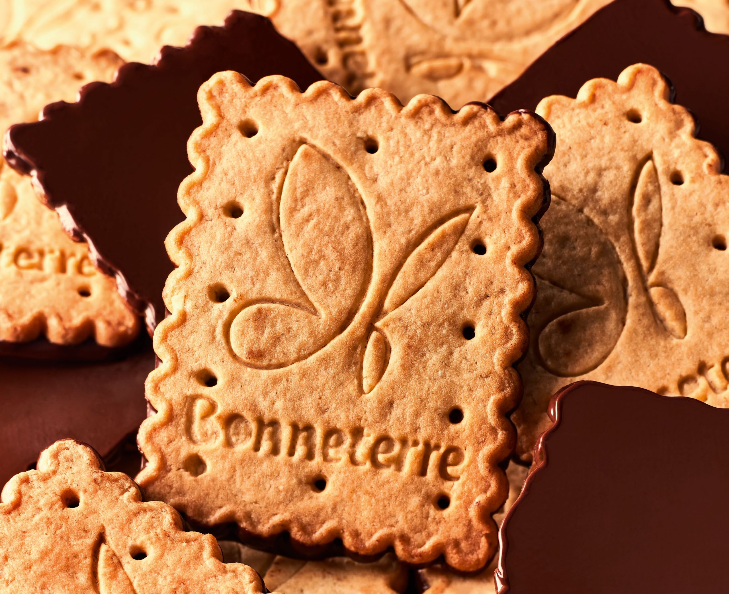 Biscuit bio au nappé chocolat