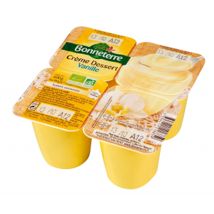 Crème dessert vanille