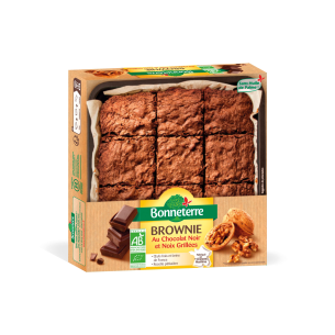 Brownie au Chocolat Noir et Noix Grillées