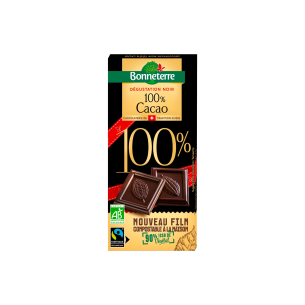 Dégustation Noir 100% Cacao