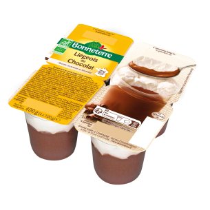 Liégeois saveur chocolat