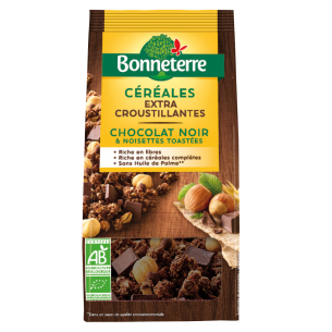 Céréales extra Croustillantes chocolat & noisettes