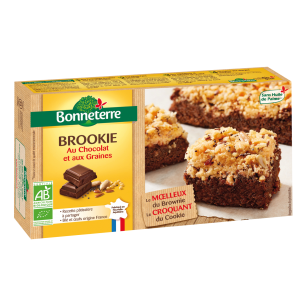 Brookie au Chocolat et aux Graines