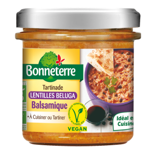 Tartinade Lentilles Beluga Balsamique