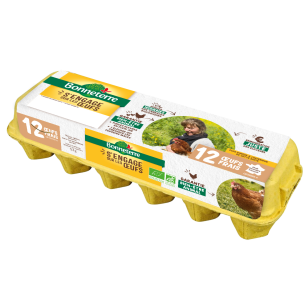 Boite de 12 œufs frais