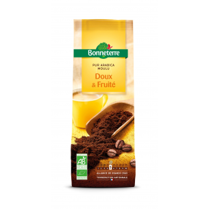 Café Moulu Pur Arabica Doux et Fruité