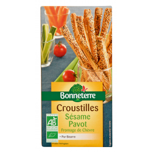 Croustilles Sésame Pavot (pur beurre)
