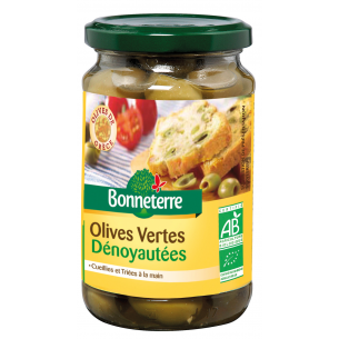 Olives vertes dénoyautés