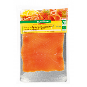 Saumon fumé 2 tranches
